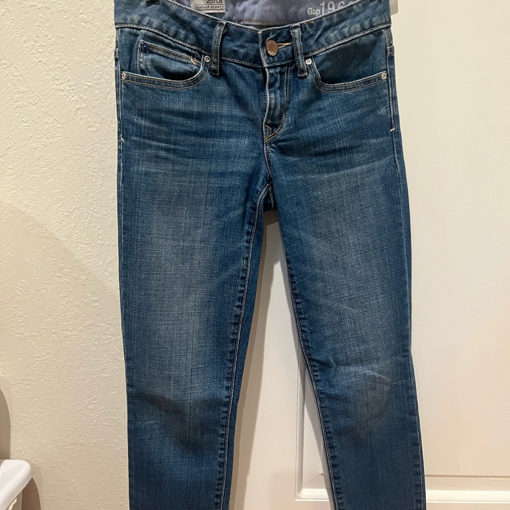 Gap ladies Forever Skinny jeans - 25/0P